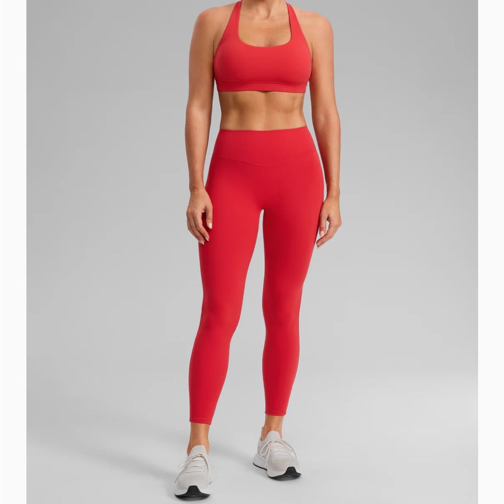 CRZ YOGA Red Leggings